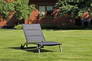 Zestaw leżaków ogrodowych aluminiowych Ibiza Black / Black - Leżaki ogrodowe - miniaturka - grafika 7