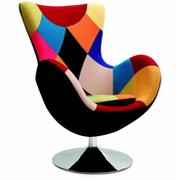 Fotele - Fotel Halmar BUTTERFLY patchwork  - miniaturka - grafika 1
