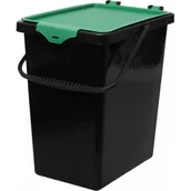 Kosze na śmieci - Kosz do segregacji zielony 11 l Pucuś - miniaturka - grafika 1