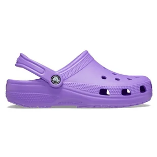 Klapki Crocs Classic Clog 10001-5AJ fioletowe - Klapki i japonki damskie - miniaturka - grafika 1