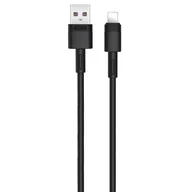 Kable USB - XO Kabel NB-Q166 USB - Lightning 1,0 m 5A czarny - miniaturka - grafika 1
