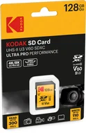 Karty pamięci - Kodak SD 128GB UHS-II U3 V60 Ultra Pro - miniaturka - grafika 1
