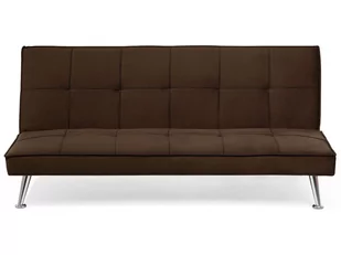 Beliani Sofa rozkładana brązowa HASLE 48431 - Sofy i kanapy - miniaturka - grafika 1