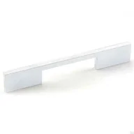 Zawiasy, okucia i inne akcesoria - Uchwyt meblowy podłużny 7571 128 Biały - miniaturka - grafika 1