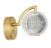 Lampy ścienne - Złoty kinkiet Brillant w stylu art deco z LED CCT - miniaturka - grafika 1