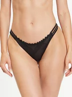 Majtki damskie - Passionata Figi brazylijskie Rodeo P47L70 Czarny - miniaturka - grafika 1