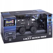 Zabawki zdalnie sterowane - Zdalnie sterowany Truck S.w.a.t. Tactical Truck Revell-Carrera - model lub pojazd - miniaturka - grafika 1