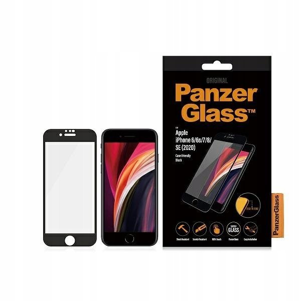 PanzerGlass E2E Super+ iPhone 6/6s/7/8 /SE 2020 / SE 2022 Case Friendly cza