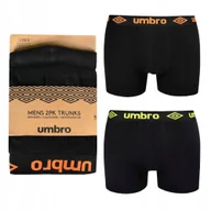 Majtki męskie - Umbro Bokserki Męskie 2 Sztuki 0197 Rozmiar XL - miniaturka - grafika 1