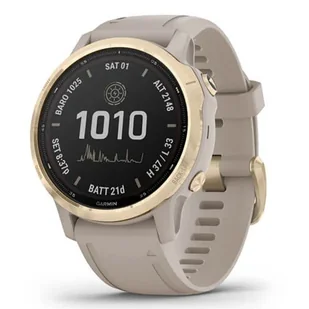 Garmin Fenix 6S Pro Solar Beżowy 010-02409-11 - Smartwatch - miniaturka - grafika 3