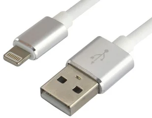 Apple everActive Kabel przewód silikonowy USB Lightning everActive CBS-1.5IW 1.5m z obsługą szybkiego ładowania do 2.4A biały - Kable USB - miniaturka - grafika 5