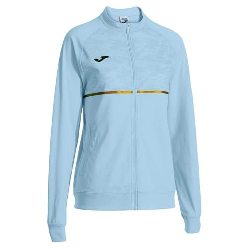 Joma Damska kurtka sportowa z zamkiem błyskawicznym, XXS-XL, lekka, z kieszeniami i raglanowymi rękawami, na trening i czas wolny, Record III