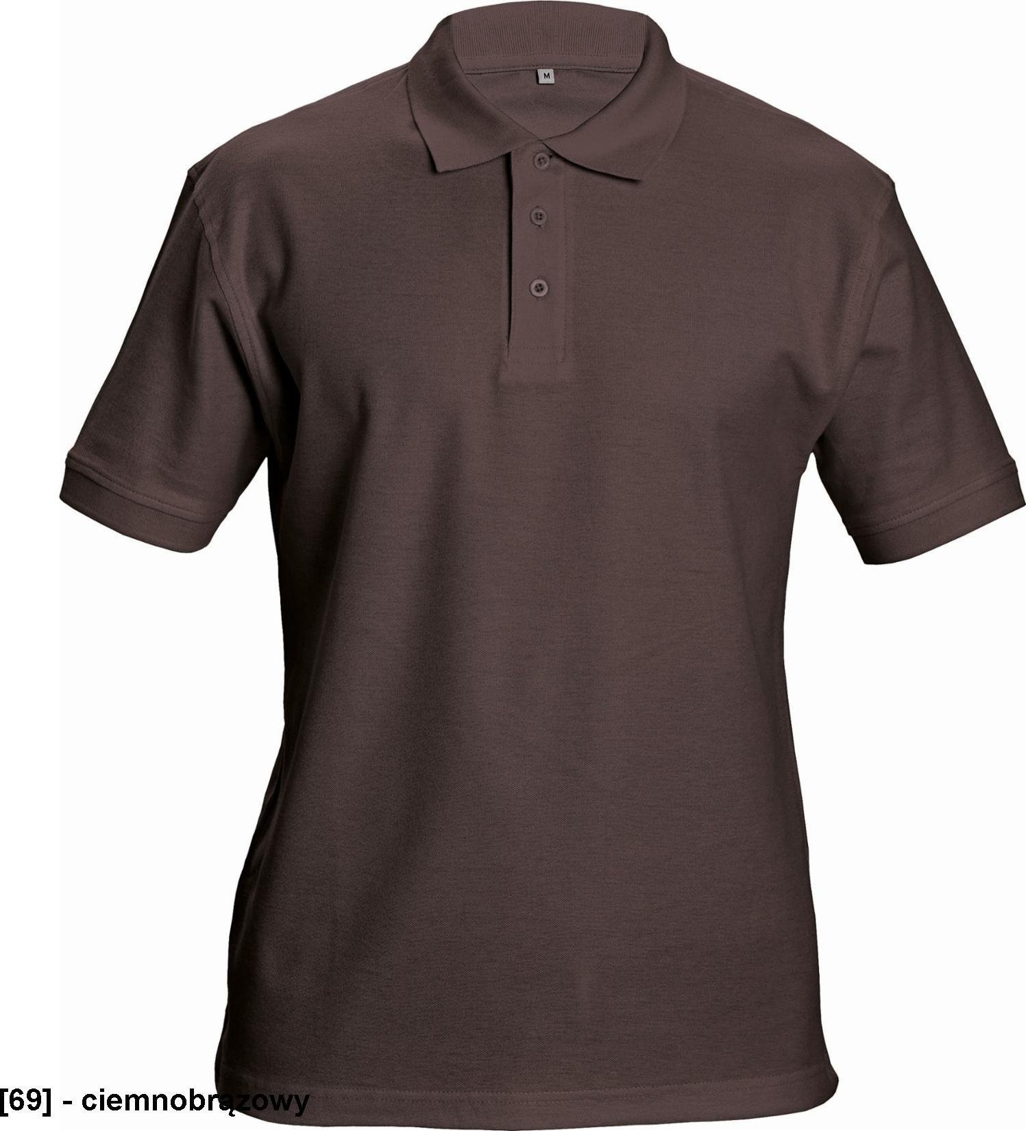 CERVA DHANU - koszulka polo - ciemnobrązowy XL