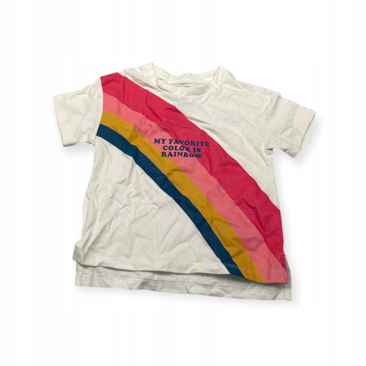 Koszulka dziewczęca thereabouts XXS (4/5 lata) - Tęcza