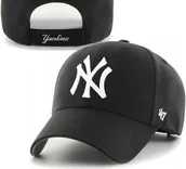 Czapki i chusty sportowe męskie - '47 CZAPKA MLB NEW YORK YANKEES FORTY SEVEN CZARNA - miniaturka - grafika 1