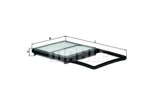 Filtr powietrza Mahle LX 2678 - Filtry powietrza - miniaturka - grafika 1