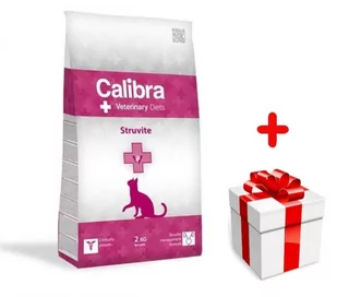Calibra Veterinary Diets Cat Struvite 2kg + niespodzianka dla kota GRATIS! - Sucha karma dla kotów - miniaturka - grafika 1