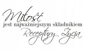 Naklejki na ścianę - Napis na ścianę, naklejka - Miłość jest... - 57, 240x120 cm - miniaturka - grafika 1