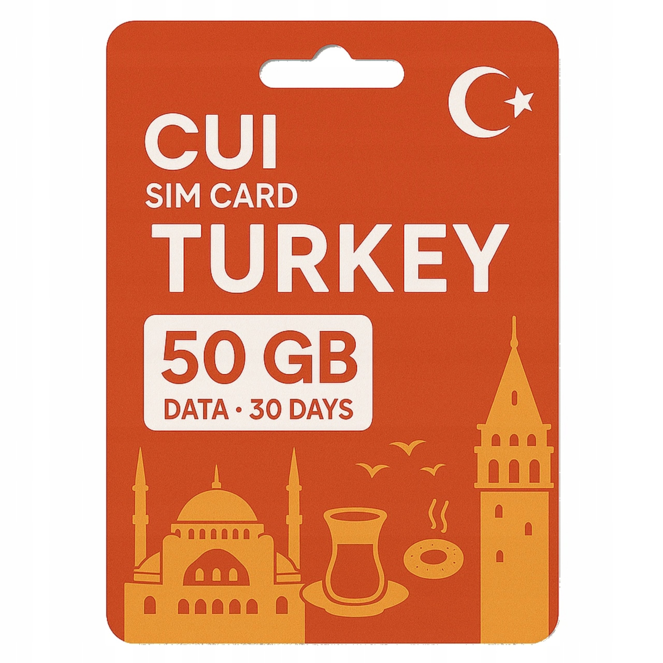 Karta Sim Cui Lifecell Roaming Internet Turcja 50GB Lte 4G Bezterminowa