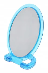 LUSTERKO DWUSTRONNE Kosmetyczne 15cm Lustro Łazienkowe Do Makijażu A961 - Lusterka do makijażu - miniaturka - grafika 1