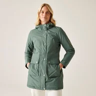 Kurtki i kamizelki sportowe damskie - Regatta Damska kurtka zimowa podgrzewana Voltera Ciemnozielony, Rozmiar: 40 - miniaturka - grafika 1