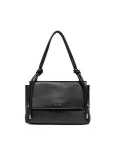 Calvin Klein Torebka Roped Shoulder Bag K60K609004 Czarny - Torebki damskie - miniaturka - grafika 1