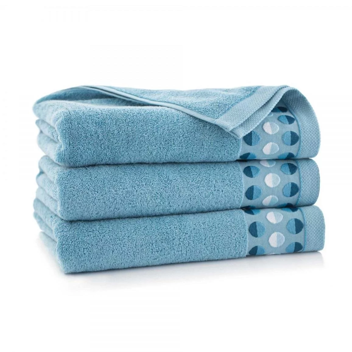 Zwoltex Ręcznik bawełniany niebieski 9242BG 9242BG SAM 50x90