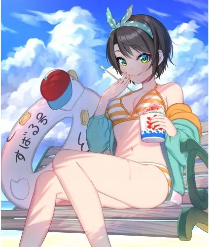 Plakat Anime Manga HoloLIVE holo_201 A2 (custom)