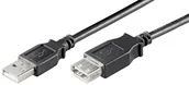 Kable USB - Kabel USB MicroConnect USB2.0 Extension A-A 1m M-F USBAAF1B - miniaturka - grafika 1