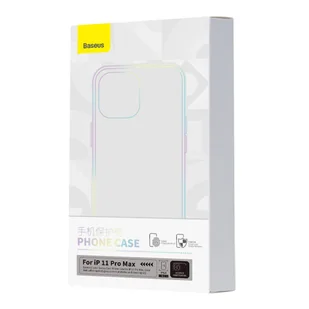 Etui Baseus Crystal Series Clear do iPhone 11 pro max (przeźroczyste) +szkło hartowane +zestaw czyszczący - Etui i futerały do telefonów - miniaturka - grafika 7