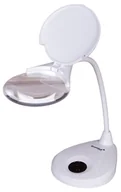 Mikroskopy i lupy - Lupa Levenhuk Zeno Lamp ZL13, Biały - miniaturka - grafika 1