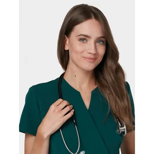 Fartuszek Medyczny Sophia Moss Green Rozmiar: 38 - Odzież medyczna - miniaturka - grafika 2