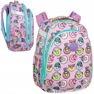 Coolpack Turtle Plecak Szkolny Usztywniany Happy Donuts 25l - Plecaki szkolne i tornistry - miniaturka - grafika 1