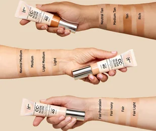 IT Cosmetics CC+ Nude Glow SPF 40 Neutral Tan (32ml) - Kremy CC - miniaturka - grafika 5