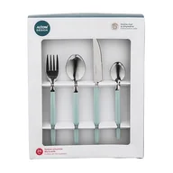 Zestawy sztućców - Komplet 24 sztućców w COLOR BOX szałwiowy - miniaturka - grafika 1