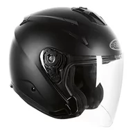 Kaski motocyklowe - KASK OZONE OPEN Face CT-01 CZARNY MATT - miniaturka - grafika 1