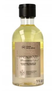 Stara Mydlarnia Sandalwood Olej dwufazowy do kąpieli i pod prysznic - Kosmetyki do kąpieli - miniaturka - grafika 1