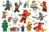 Zabawki kreatywne - Tatuaże dla Dzieci NINJAGO (1 szt) CG-396 - miniaturka - grafika 1