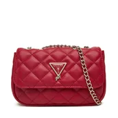 Torebki damskie - Torebka Guess J5YZ17 WGT10 Czerwony - miniaturka - grafika 1