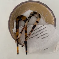 Ozdoby do włosów - TEMU 2 Sztuki Francuskie Spinki do Włosów w Kształcie Muszli Żółwiowej - Akcesoria do Fryzur z Celulozy Acetatowej, Eleganckie Klipsy dla Kobiet, - miniaturka - grafika 1