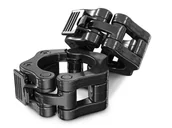 Pozostały sprzęt i akcesoria do ćwiczeń - Zaciski na gryf plastikowe (50 mm) - miniaturka - grafika 1