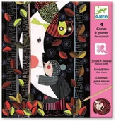 Zabawki kreatywne - Djeco Zestaw artystyczny Wydrapywanka Noc - miniaturka - grafika 1