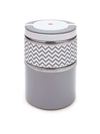 Pudła i pojemniki do przechowywania - IRIS Pojemnik termiczny w kolorze szarym na lunch - 900 ml - miniaturka - grafika 1