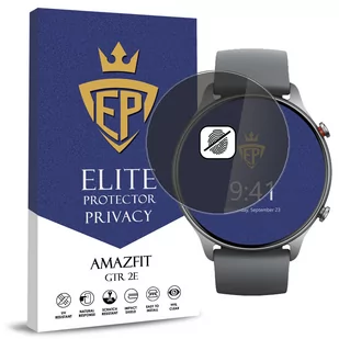 FOLIA 5D PRYWATYZUJĄCA SZKŁO ANTI-SPY DO AMAZFIT GTR 2E CAŁY EKRAN - Akcesoria do smartwatchy - miniaturka - grafika 1