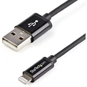 Kable USB - StarTech Kabel USB1 m LIGHTNING TO USB CABLE - USBLT1MB - miniaturka - grafika 1