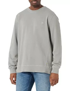 Camel Active Męska Bluza z Kapturem 409445/8W00, Szary Stone Gray, M - Bluzy męskie - miniaturka - grafika 1