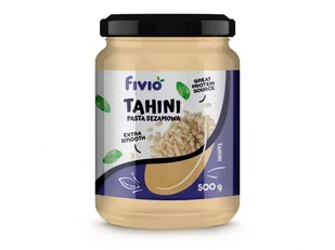 Tahini pasta sezamowa 500g fivio >>dostawa już od 6 zł, zapraszamy!<< - Produkty wegańskie i wegetariańskie Tahini pasta sezamowa 500g fivio >>dostawa już od 6 zł, zapraszamy!<< - Produkty wegańskie i wegetariańskie - miniaturka - grafika 1