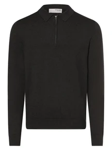 Selected Sweter - SLHBerg Mężczyźni Bawełna szary marmurkowy, S - Swetry męskie - miniaturka - grafika 1
