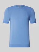 Koszulki męskie - męski t-shirt o kroju regular fit z mieszanki bawełny model 'MOMENTUM-LITE' - miniaturka - grafika 1