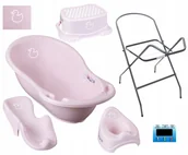 Wanienki dla dzieci - WANIENKA DLA DZIECKA TEGA "ZESTAW 6w1" WANNA TERMOMETR STOJAK + AKCESORIA - miniaturka - grafika 1